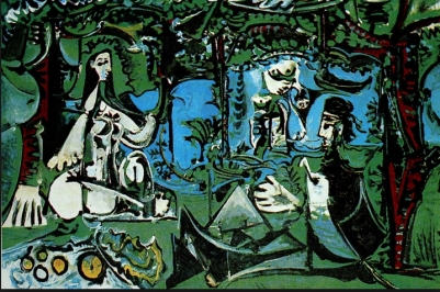 27 Le déjeuner sur l'herbe Picasso